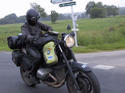 Kijken bij motorrijden