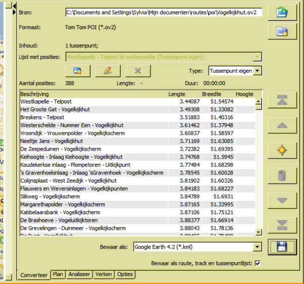 Routeconverter