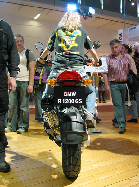 BMW R1200GS op de Intermot